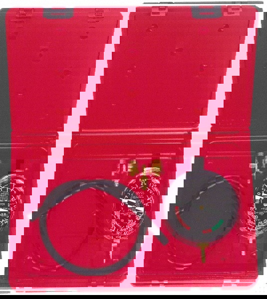 Mechanical Automotive Diagnostic Tools; Type: Deluxe Vacuum & Fuel Pump Tester ; Minimum Measuring Range (psi): 0.000 ; Material: Steel; Steel; Steel ; Hose Length (Feet): 2.0ft; 2.0ft ; Graduation (Lb.): 1 (Pounds)